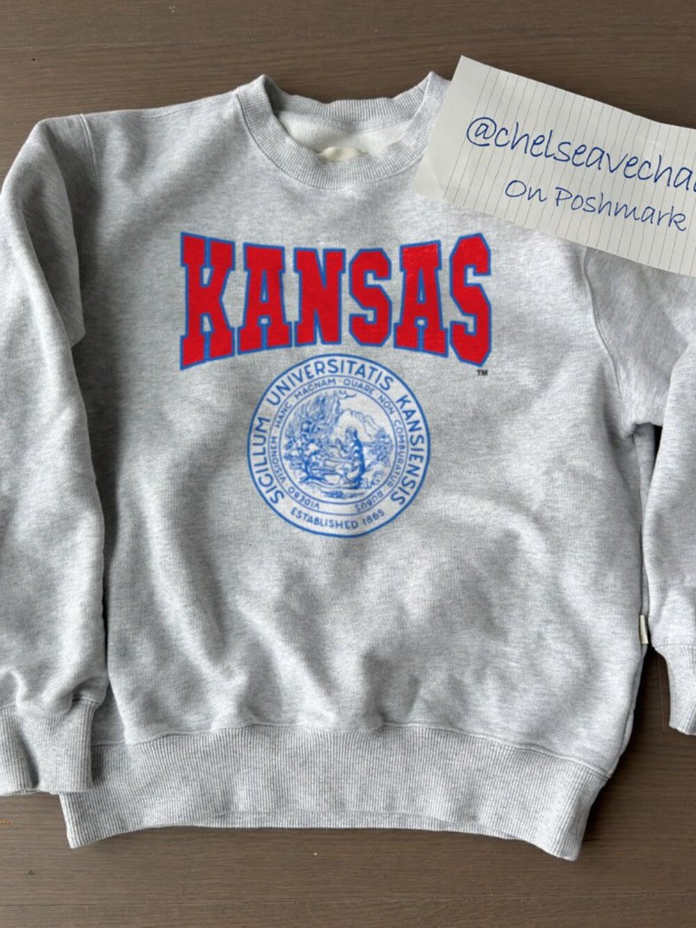Vintage University of Kansas Athletics Kansas Jayhawks Sweatshirt, KU Shirt Tee